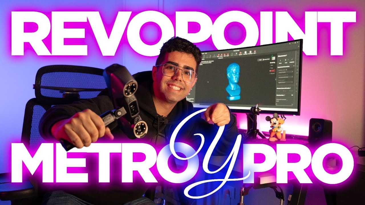 Revopoint MetroY Pro– Precisione estrema per scansioni 3D professionali