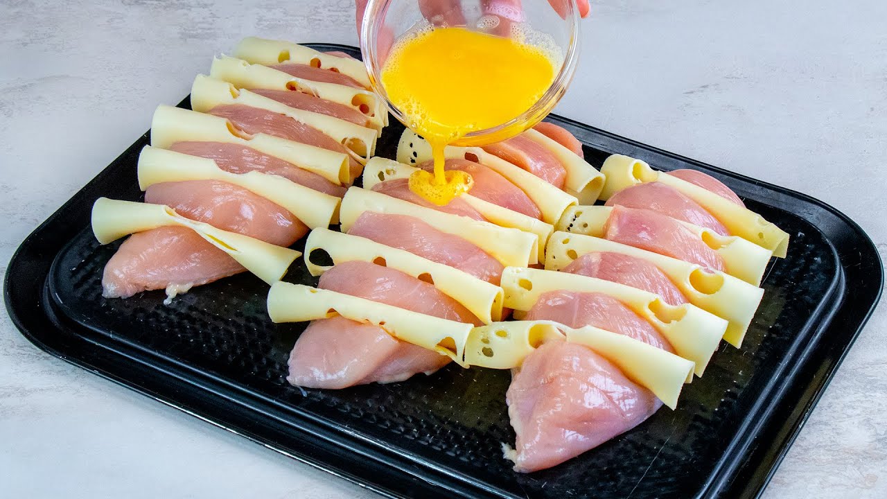 Золото, а не куриная грудка. Гости попросили добавки. Очень вкусно!