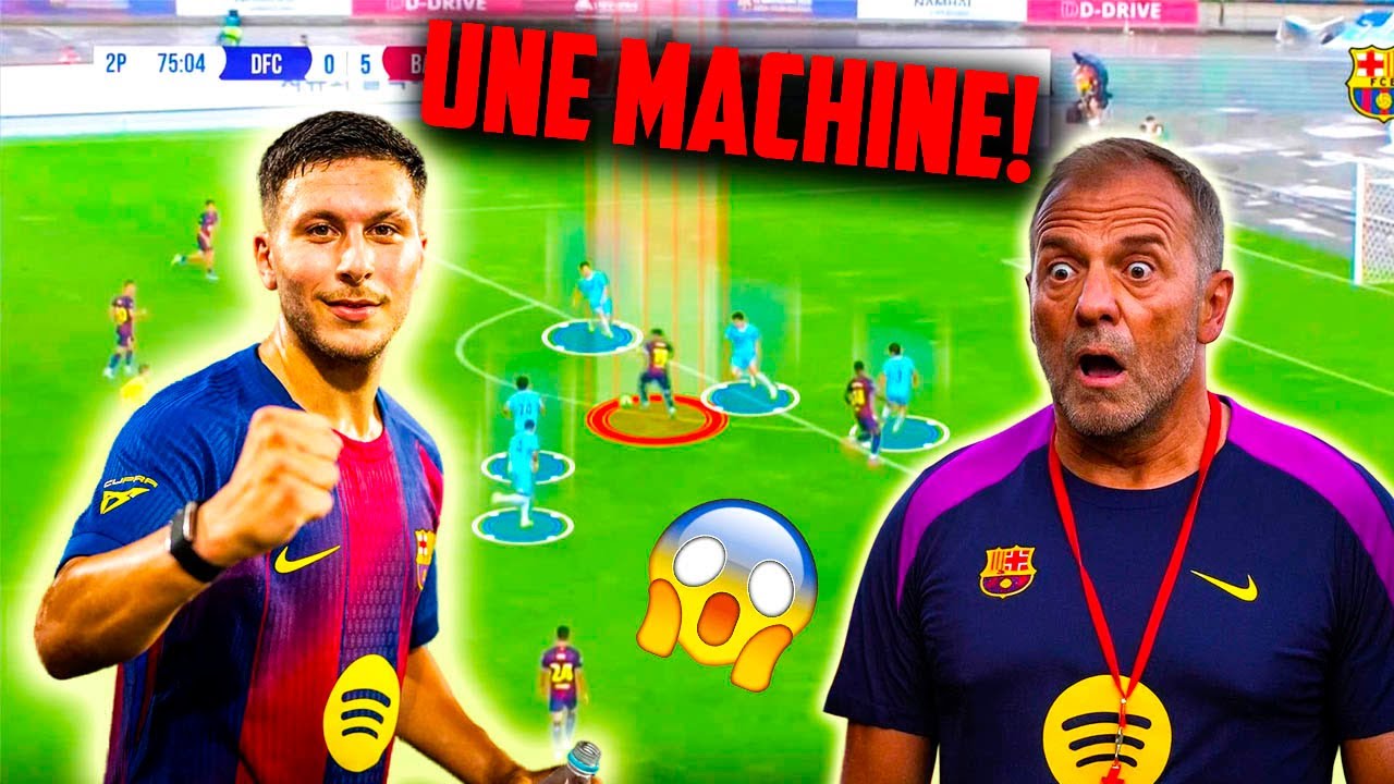 Comment Roony Bardghji a DÉJÀ Choqué Barcelone et Hansi Flick