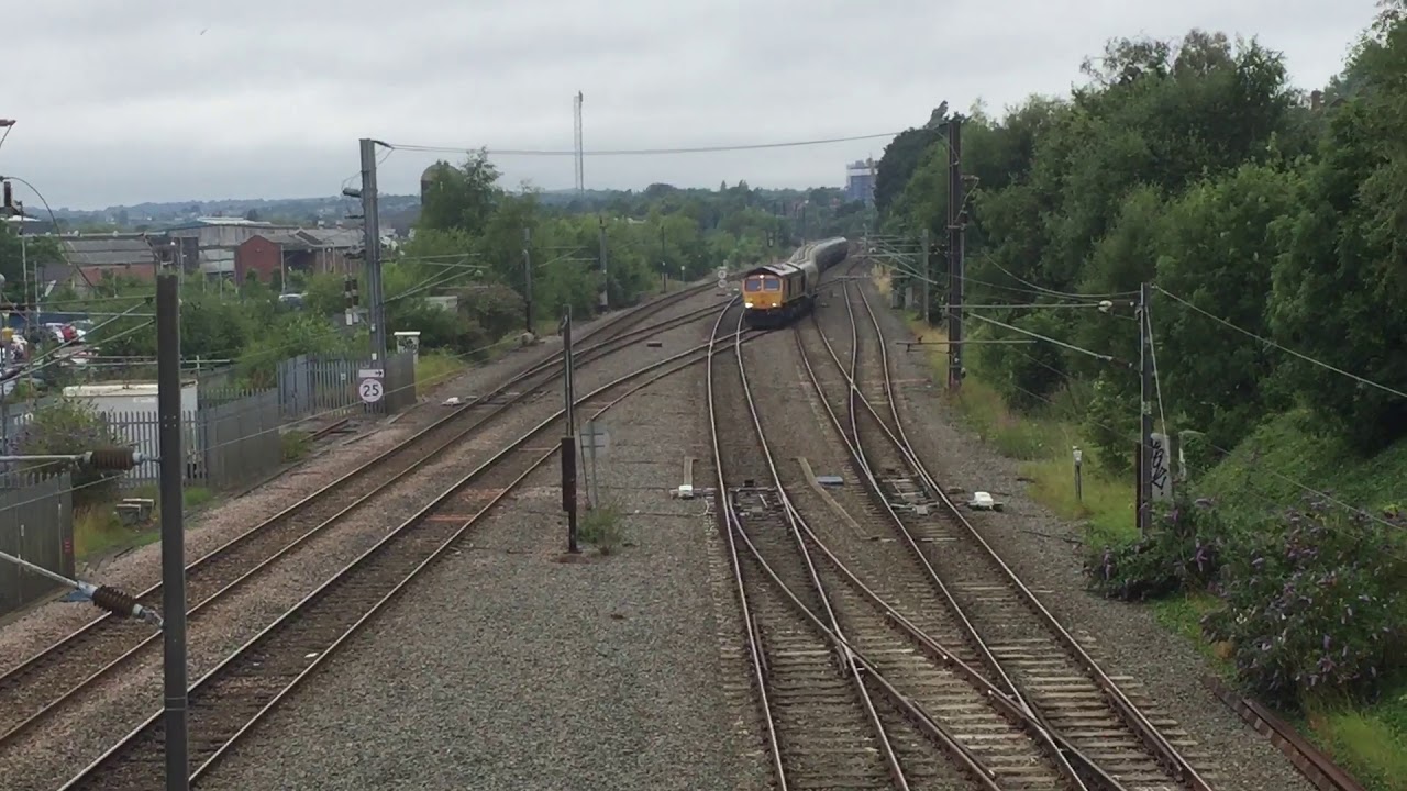 The gbrf Hanson train In Birmingham 2019