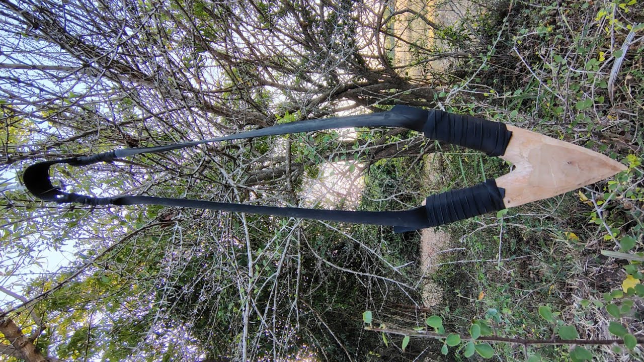 Easily slingshot making #handmade 