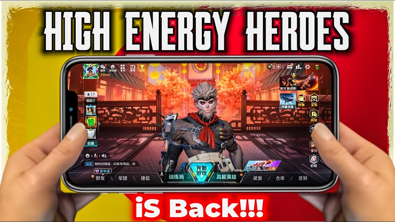 High Energy Heroes is Back! | NEW MAP | FPP MODE | GLOBAL RELEASE?