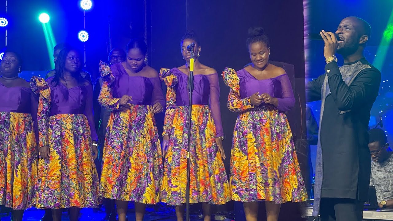 Harmonious Chorale Ghana Mouthwatering Performance at Diana Asamoah Abba Father Concert 2024. 🔥