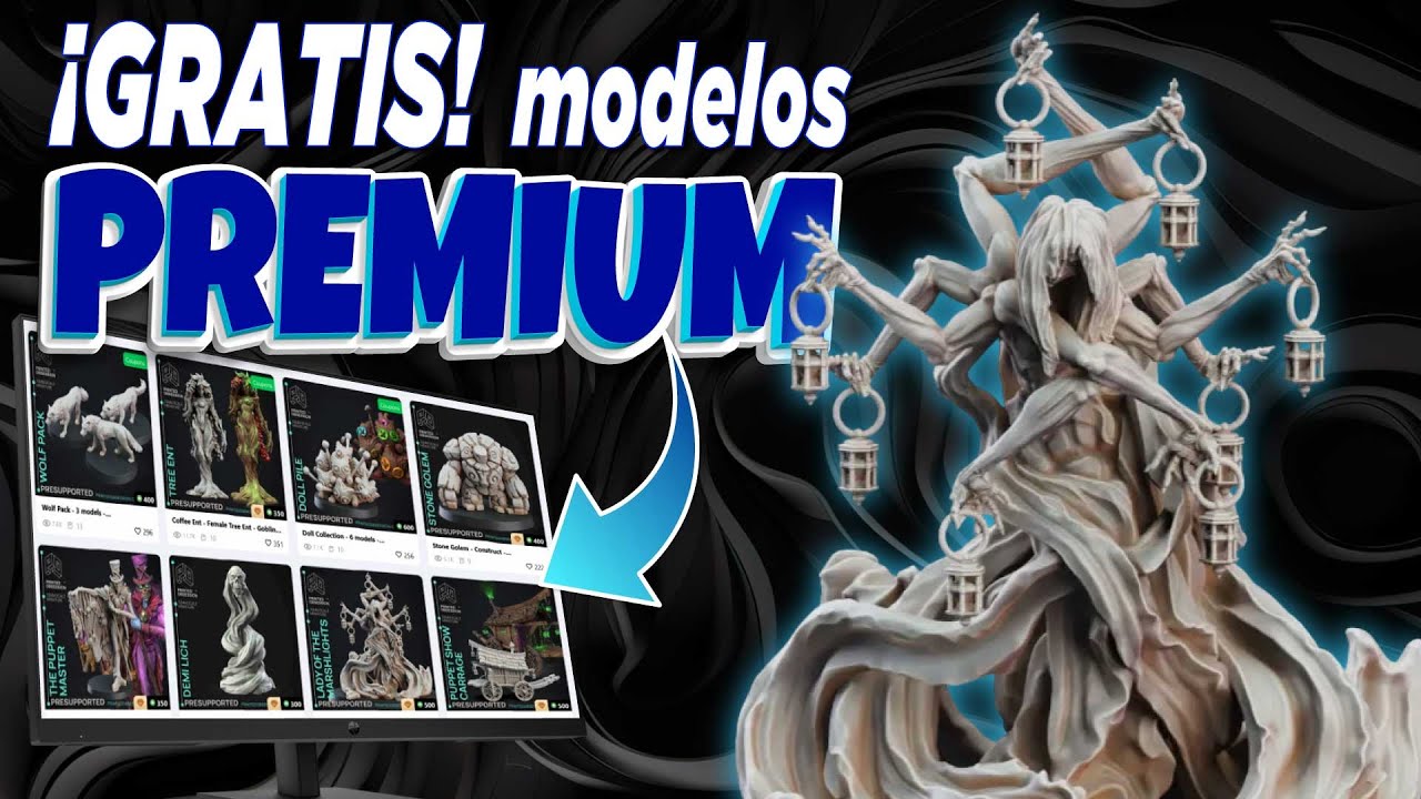 🔔 MILES de modelos 3D GRATIS para impresión 3D y mucho más │ Modelos GRATIS para tu impresora 3D.