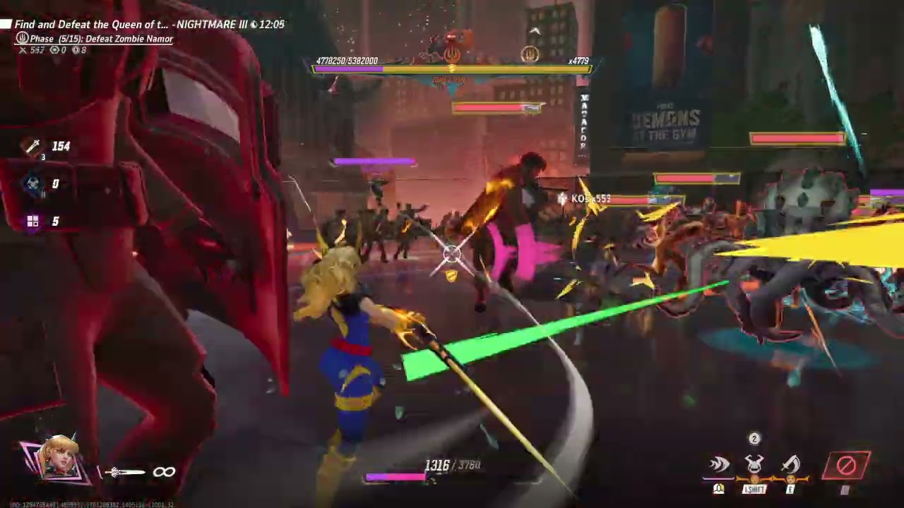 Marvel Zombies Nightmare III | Marvel Rivals [ Magik run 230mil ]