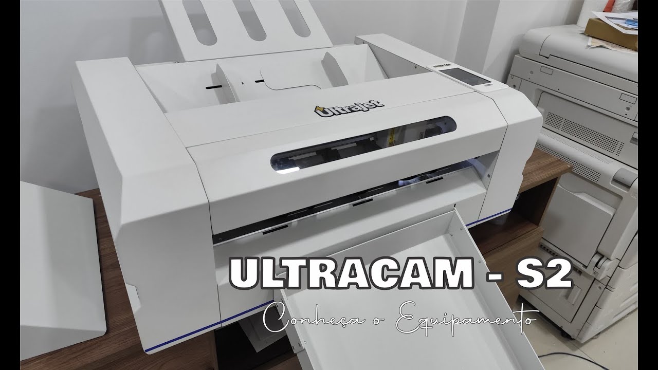 Ultracam S2 - Conheça a nova máquina de corte e vinco da Ultrajet! + ARQUIVO GRÁTIS