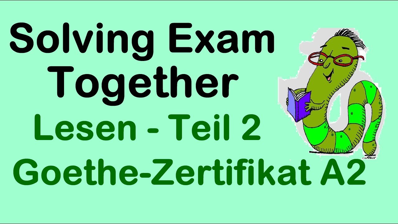 Solving Exam Together | A2 Lesen | Teil 2 | Desi Learn German | Urdu/Hindi