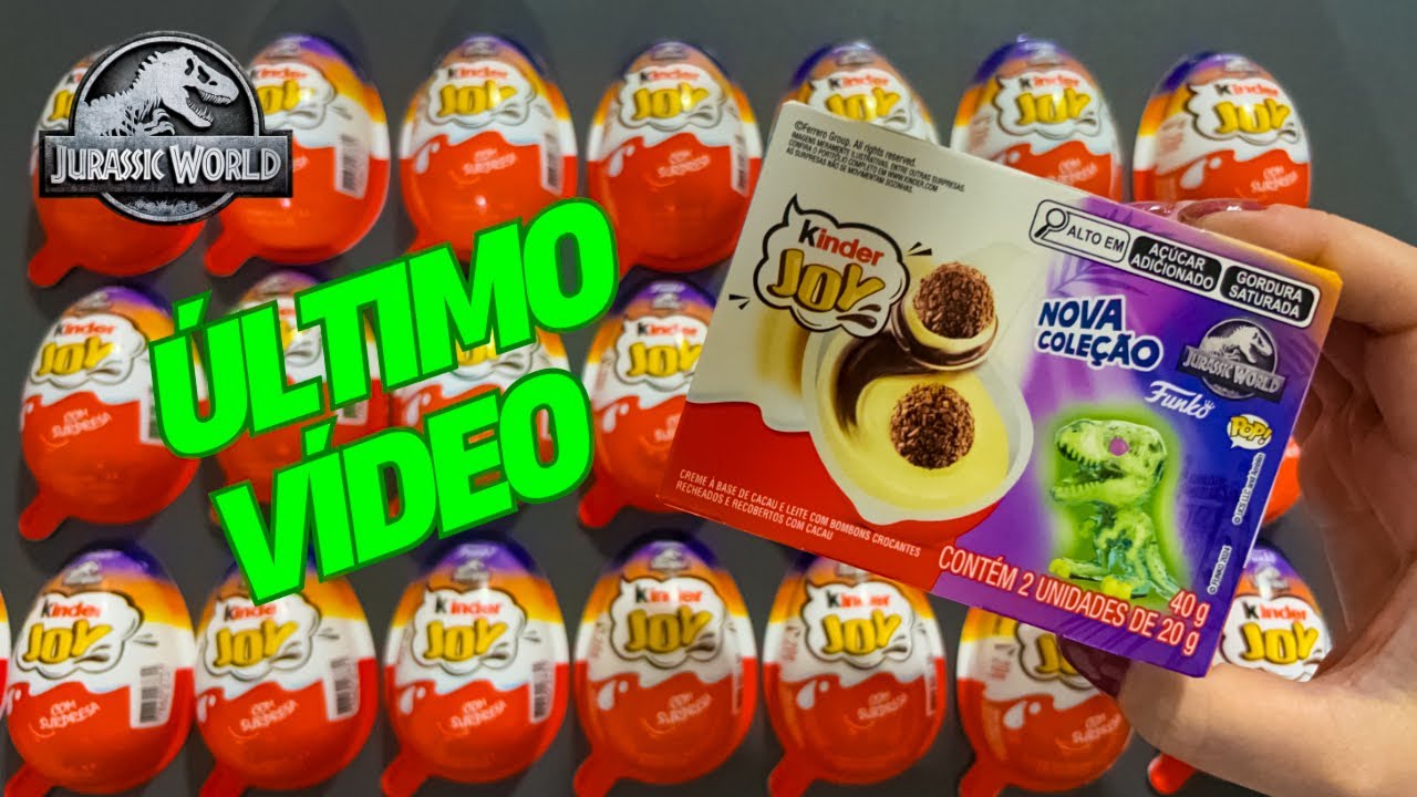 ABRINDO KINDER JOY: JURASSIC WORLD EP. 04