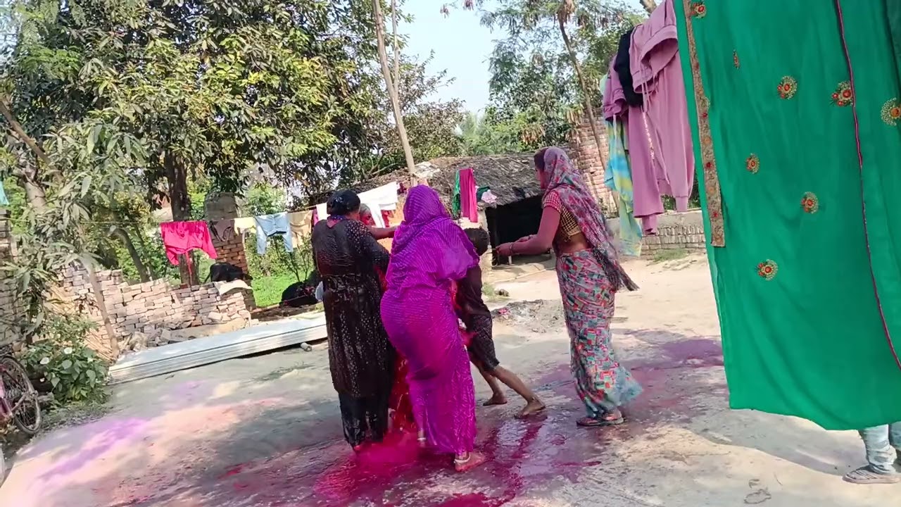 बभनपुरा में होली🎈 नंद भौजी का होलीदोस्तों 💋♥️😁😄