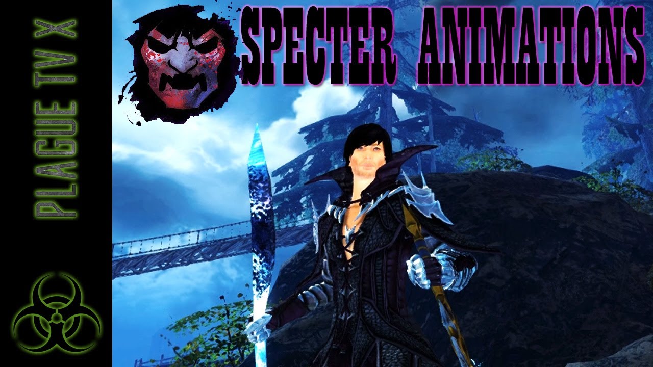 GW2: SPECTER ( Thief ) All animations - Guild Wars 2 End of Dragons