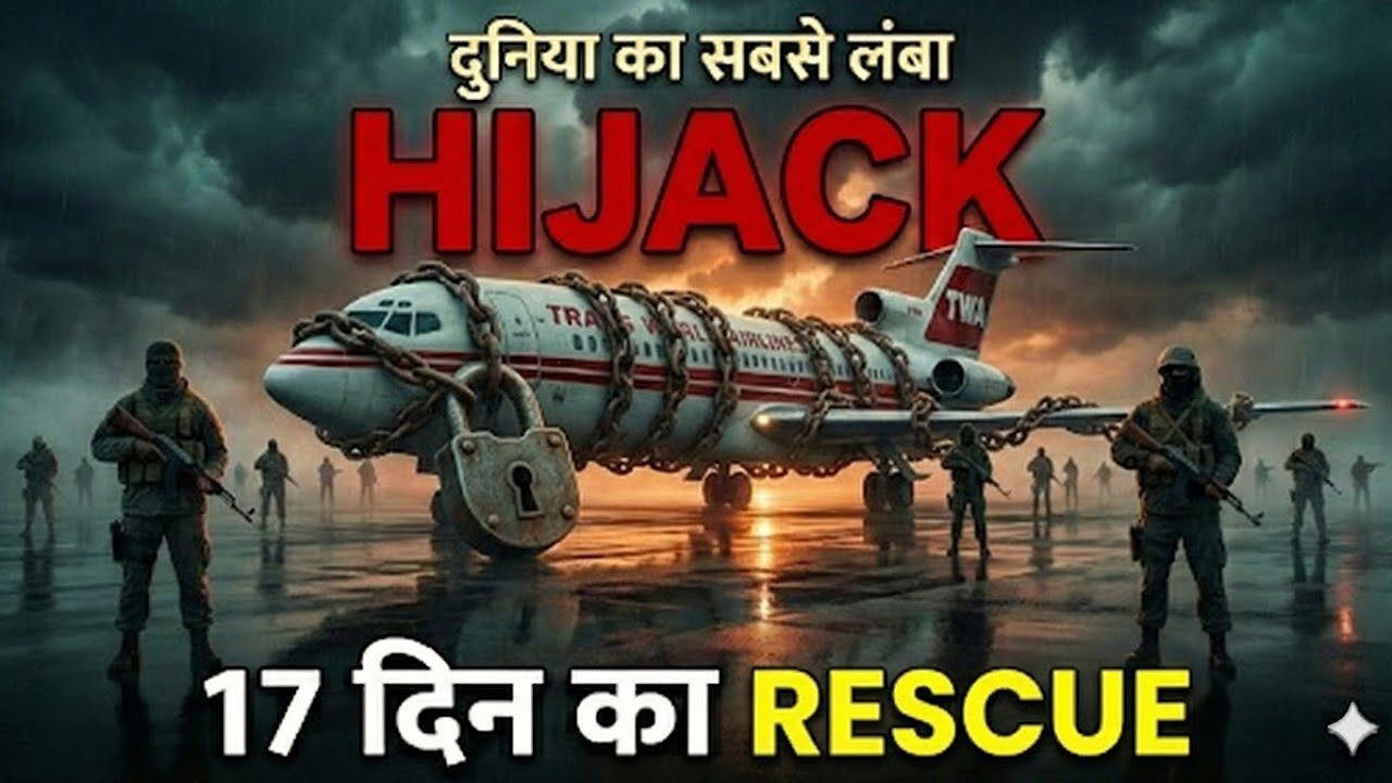 दुनिया का सबसे लंबा Plane Hijack ✈️ | TWA 847 | 17 दिन का Terror 