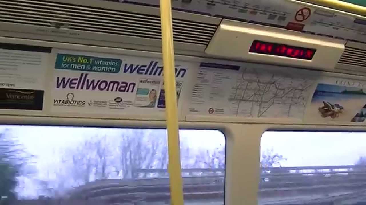 Ride on the Jubilee Line.  Stanmore to Wembley Park