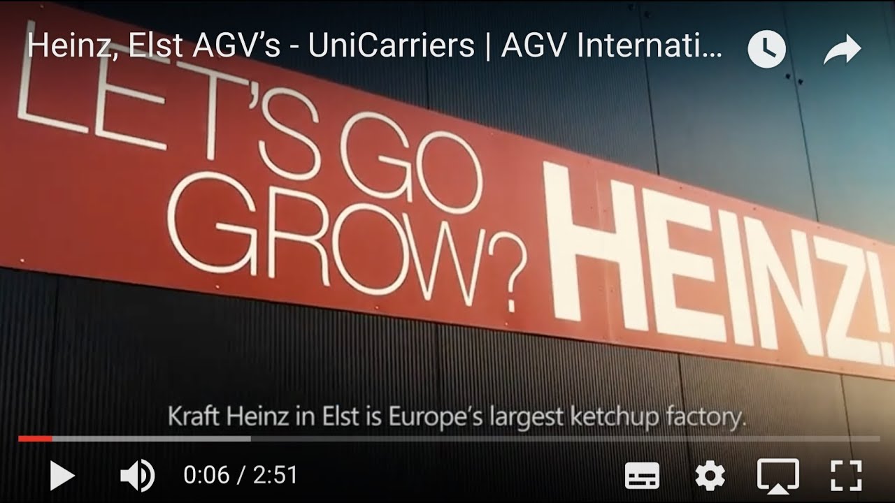 Heinz, Elst AGV&rsquo;s - UniCarriers | AGV International