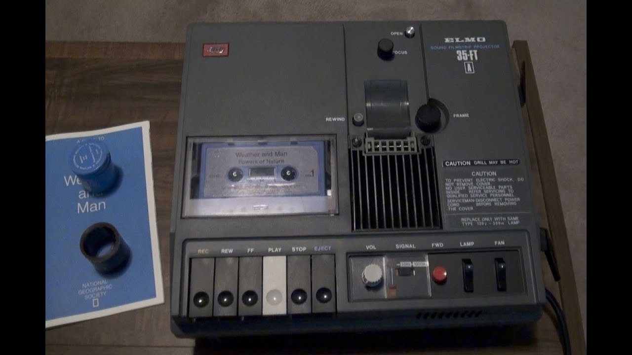 Elmo 35-FT(A) Sound Filmstrip Projector