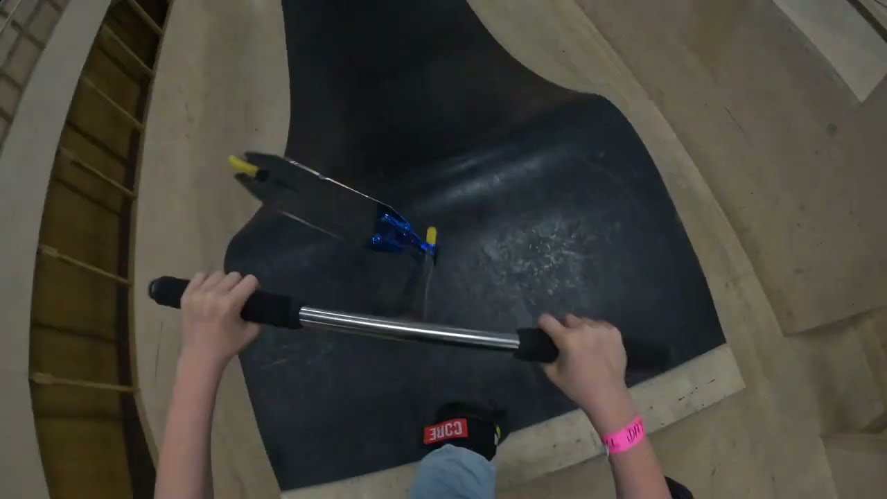 I tried to ride deeside skatepark....