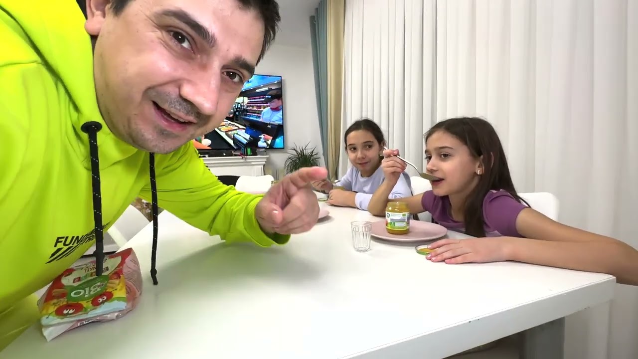 24 de ORE mâncăm doar MÂNCARE pentru BEBELUȘI 👶🍼 TATA e REGE 👑 Partea 2