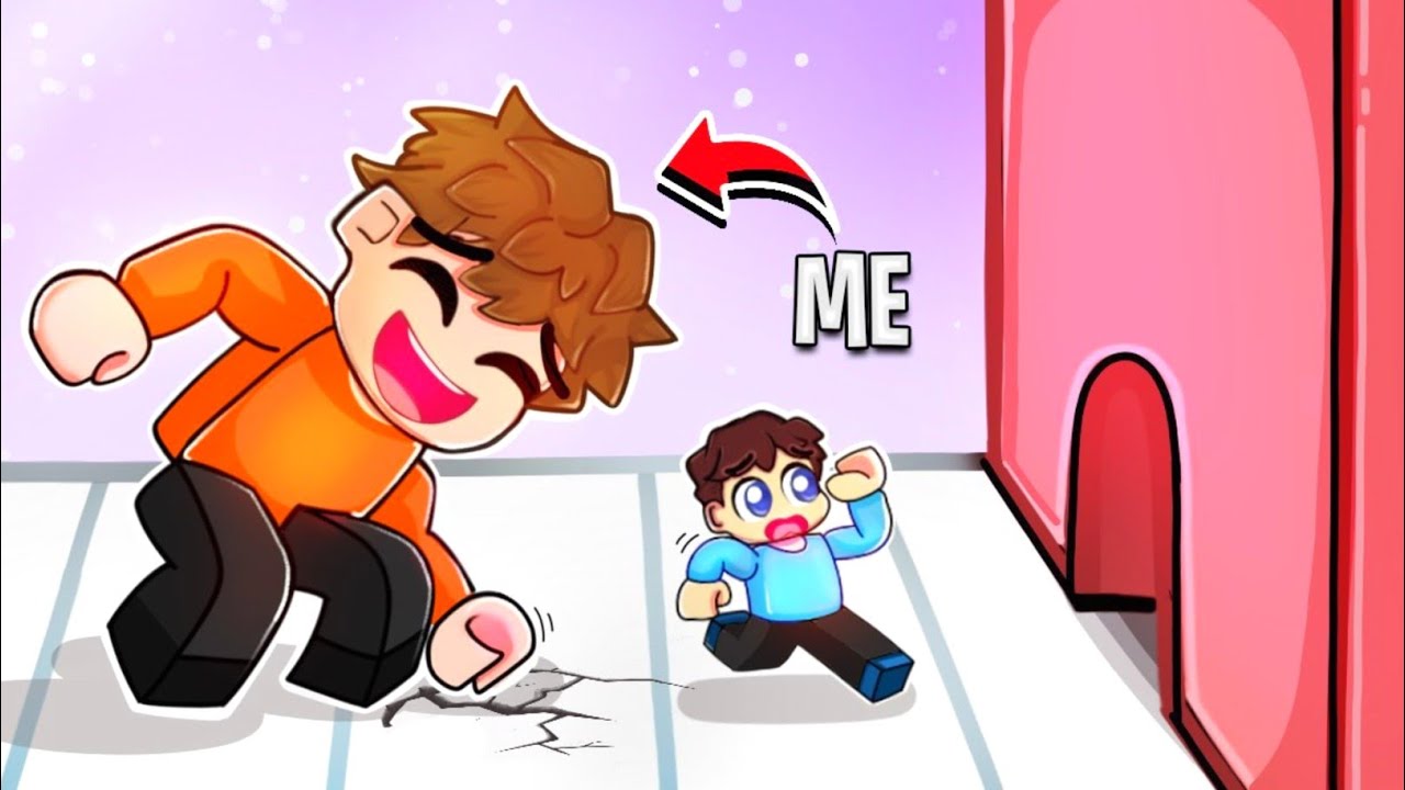😨 TINY vs GIANT Roblox Obby!!!