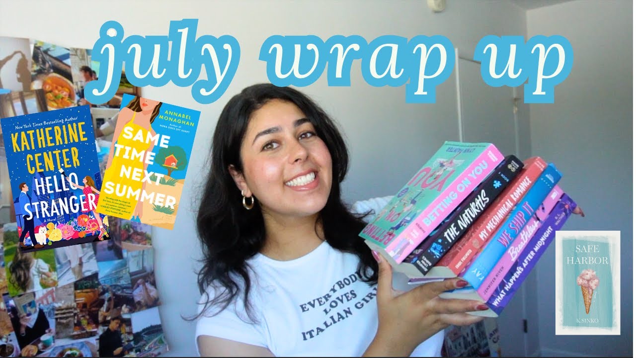 the books i read in july 📚🌷 | monthly reading wrap up