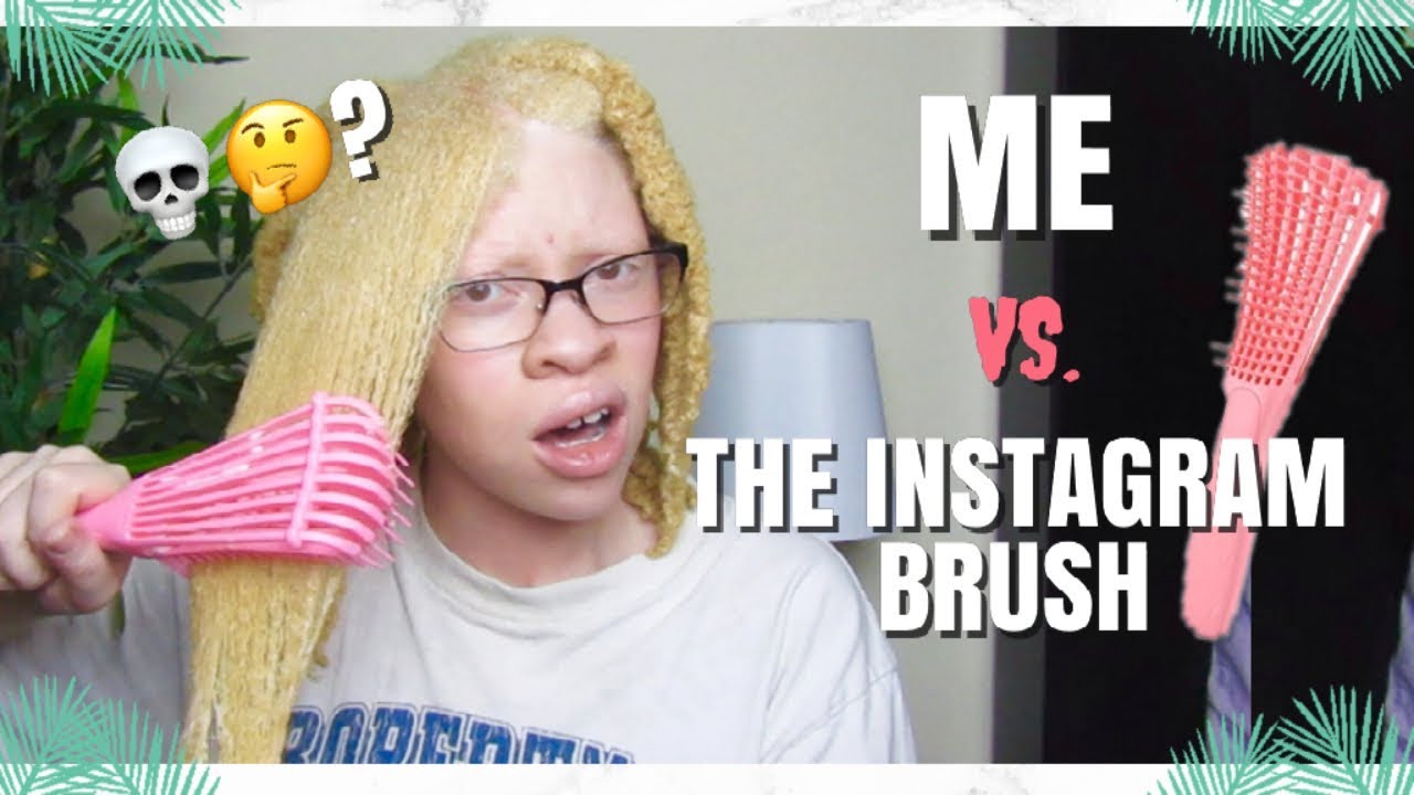 ME VS. THE INSTAGRAM DETANGLE BRUSH | Iyana LeShea
