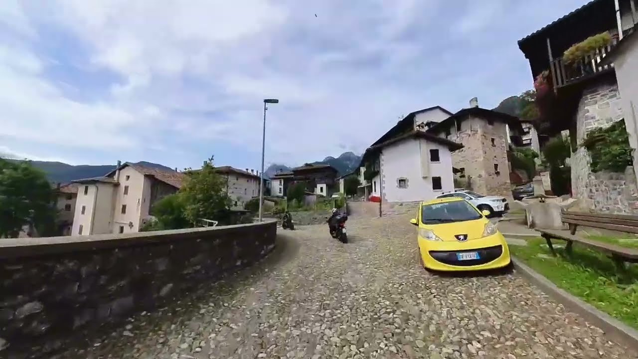 in discesa da Voltois verso Ampezzo