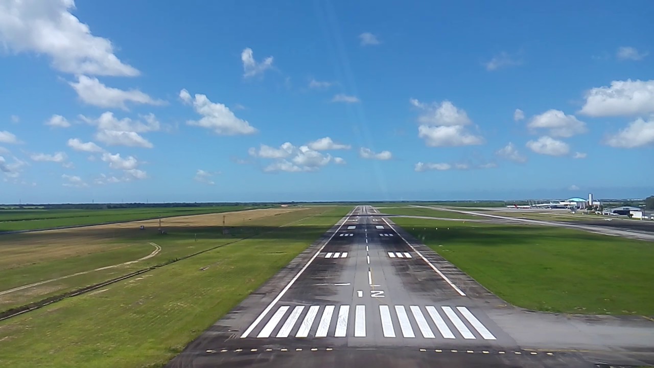 espetacular aproximacao e pouso em maceio aeroporto zumbi dos palmares