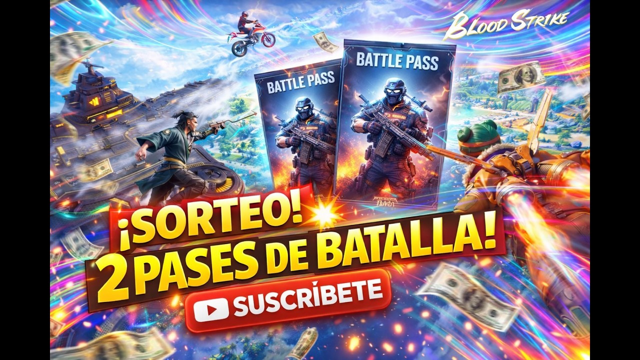 PASES GRATIS DE BLOOD STRIKE 22 DE MARZO