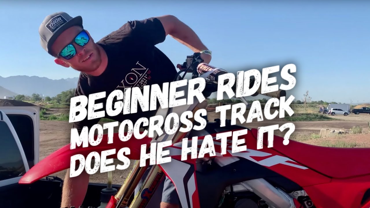 Beginner Rides Motocross Track (Does Rich have FUN?)