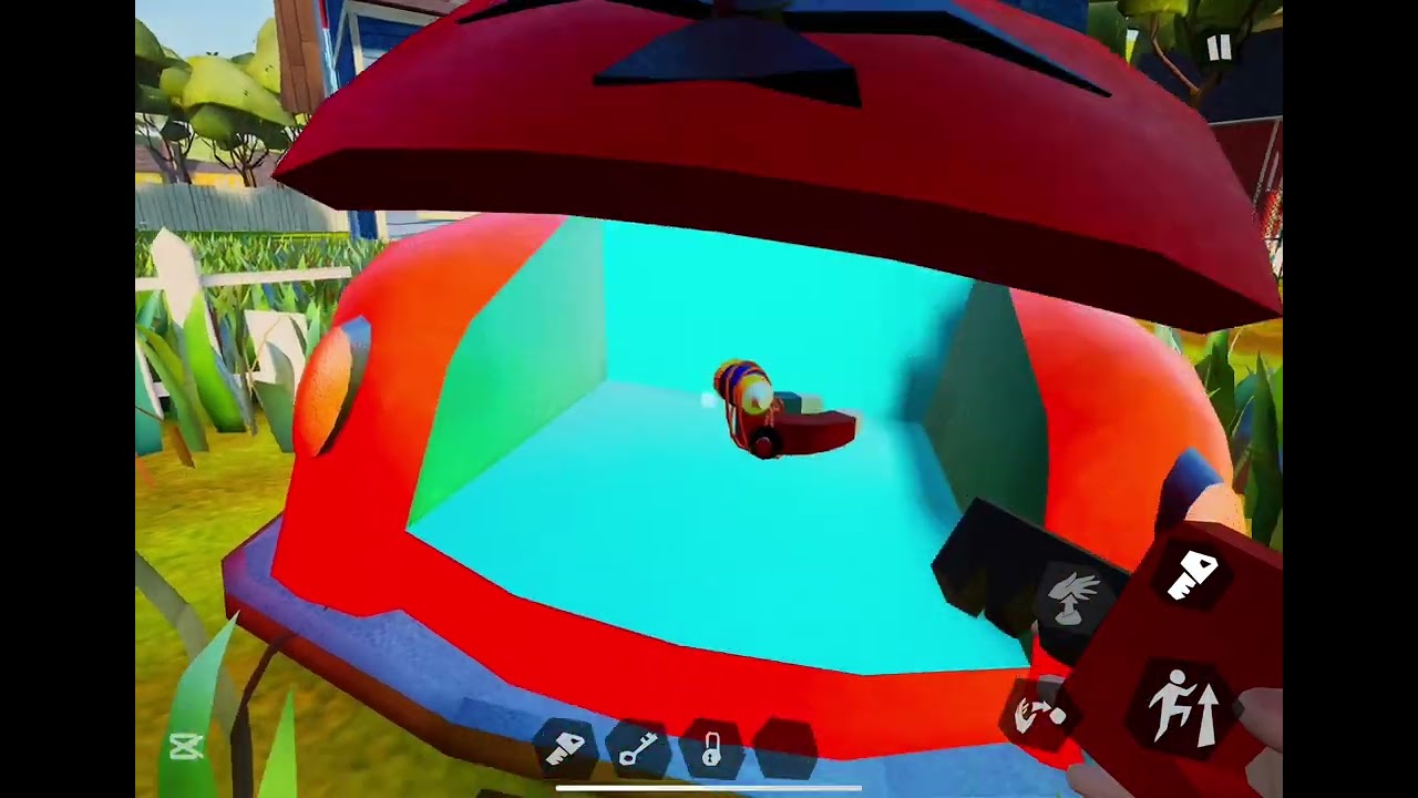 ilk defa oynadım ( inanmayın ) #helloneighbor #helloneighborgameplay #1 