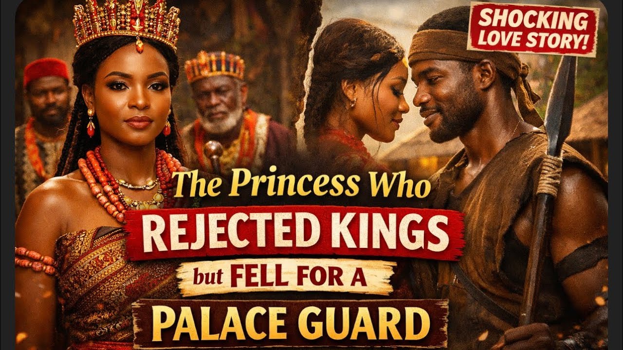 The love story of The Princess Who Rejected Kings but Fell for a Palace Guard | African Folktale