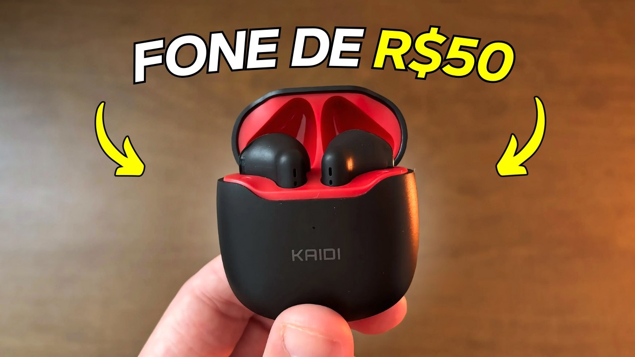 Kaidi KD-771 – O Fone Bom e Barato de 50 Reais (REVIEW COMPLETO!)