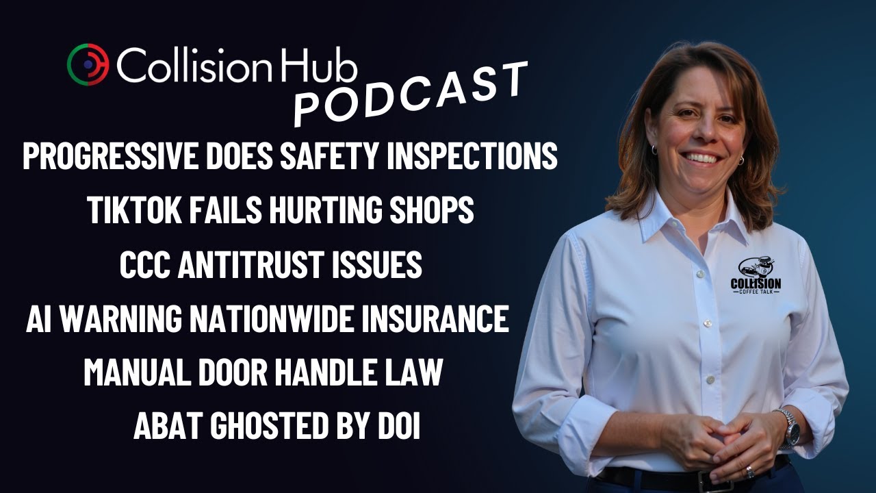 CCT: Progressive Adjusters Perform Safety Inspections and CCC Antitrust Issues