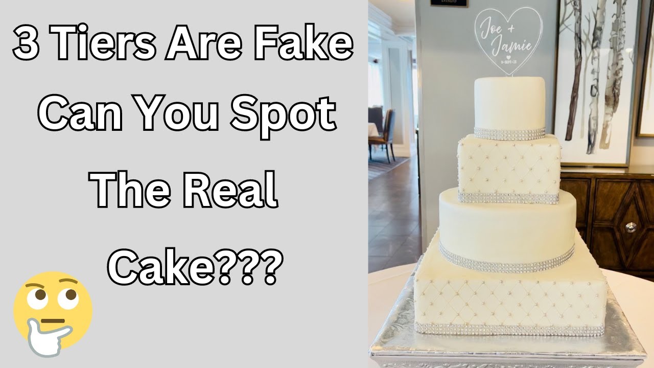How To Make A Fake Buttercream Wedding Cake