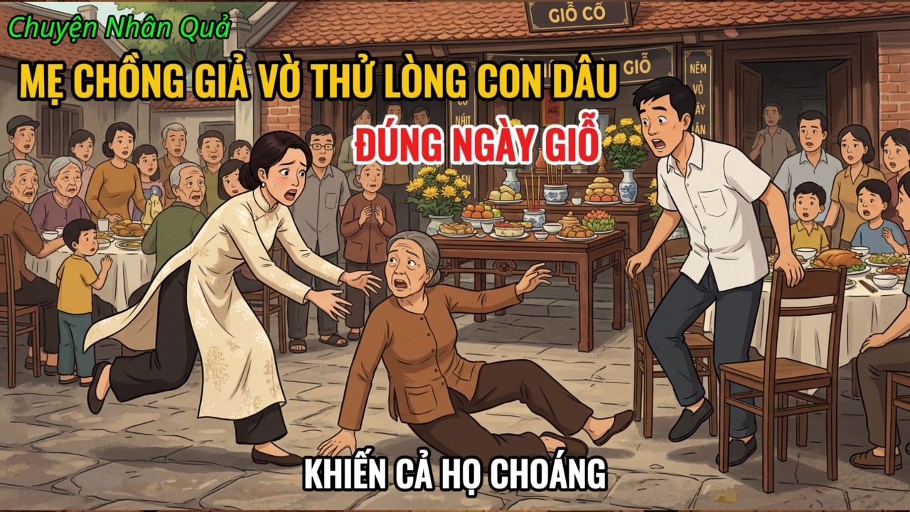 MẸ CHỒNG GIẢ NGHÈO THỬ LÒNG CON DÂU,  NGÃ NGAY NGÀY GIỖ, SỰ THẬT KHIẾN CẢ HỌ CHOÁNG| Chuyện Nhân Quả