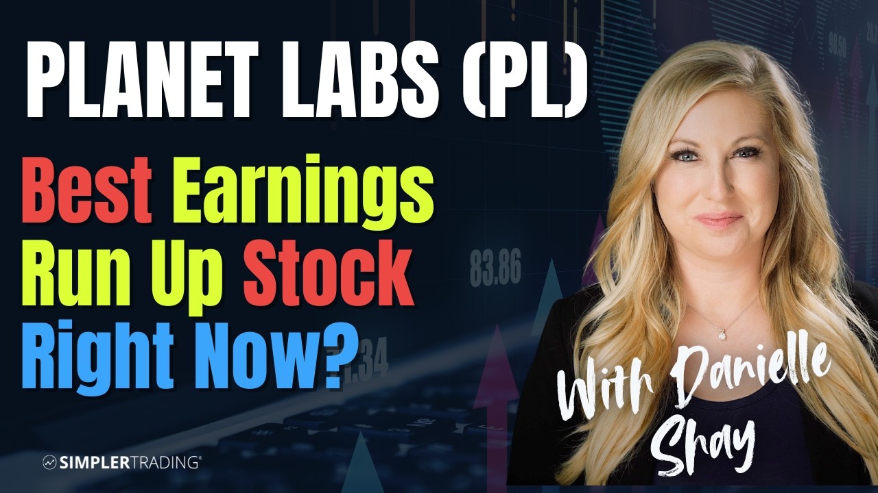 Trading a Pre-Earnings Momentum Run in Planet Labs (PL)