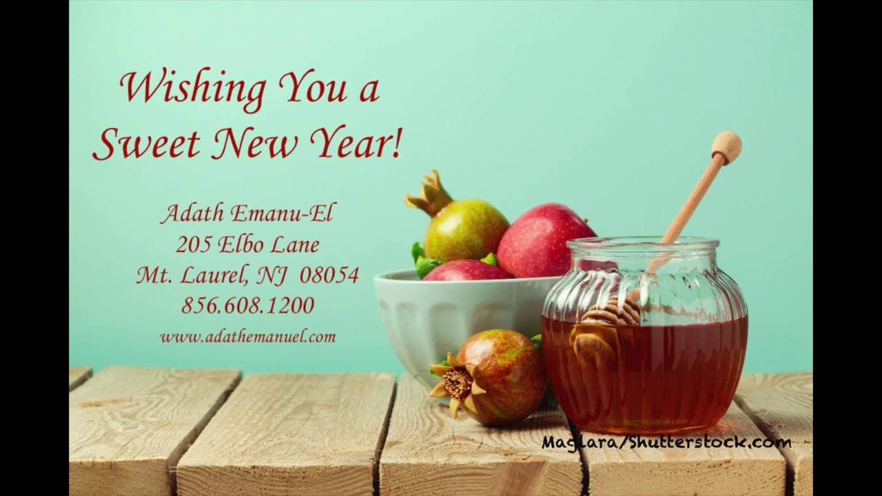 Adath Emanu-El New Year Message 2016
