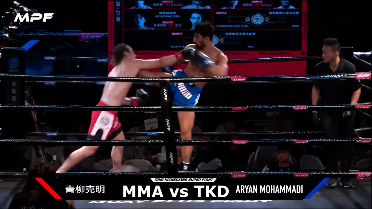 MMA Guy Underestimates Taekwondo - EPIC KO