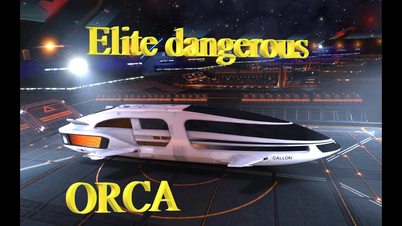 Elite Dangerous качаем репутацию на Orca