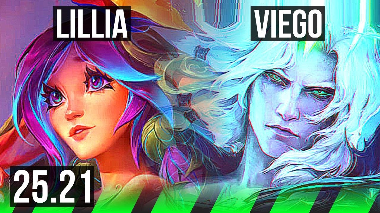 LILLIA vs VIEGO (JGL) | Godlike | KR Diamond | 25.21