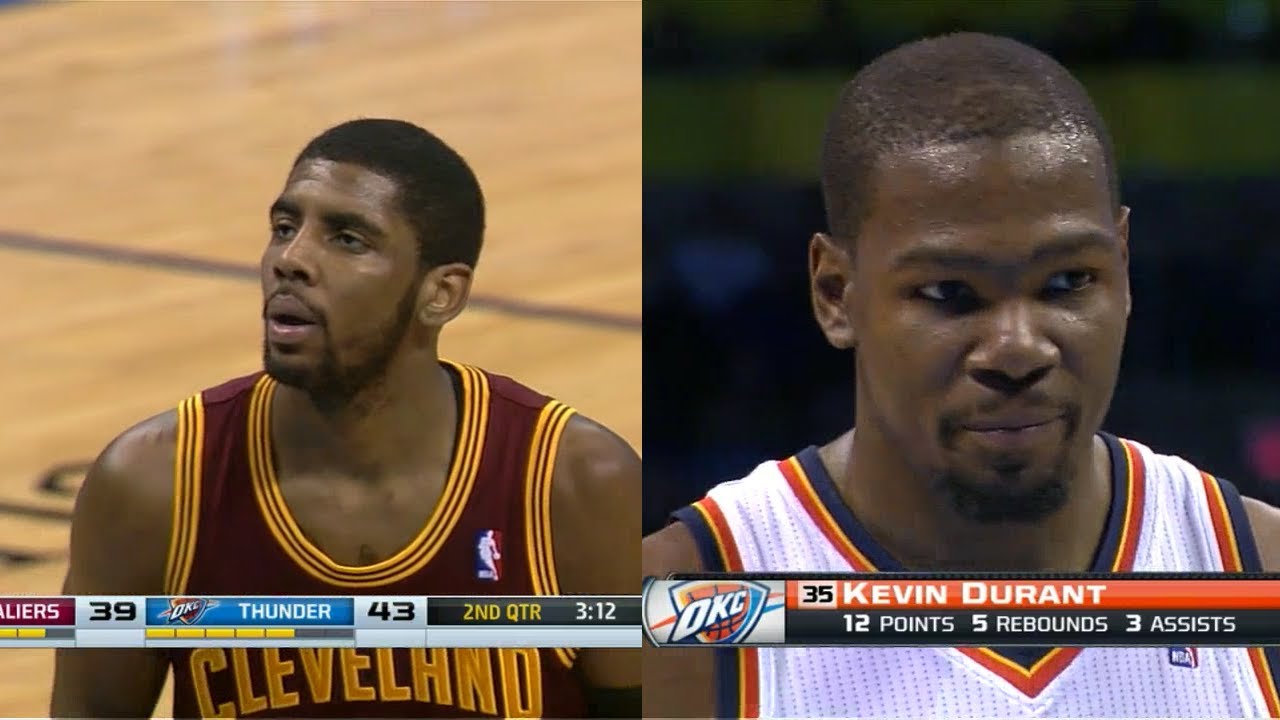 2014.02.26 - Kyrie Irving vs Kevin Durant Battle Highlights - Cavaliers at Thunder