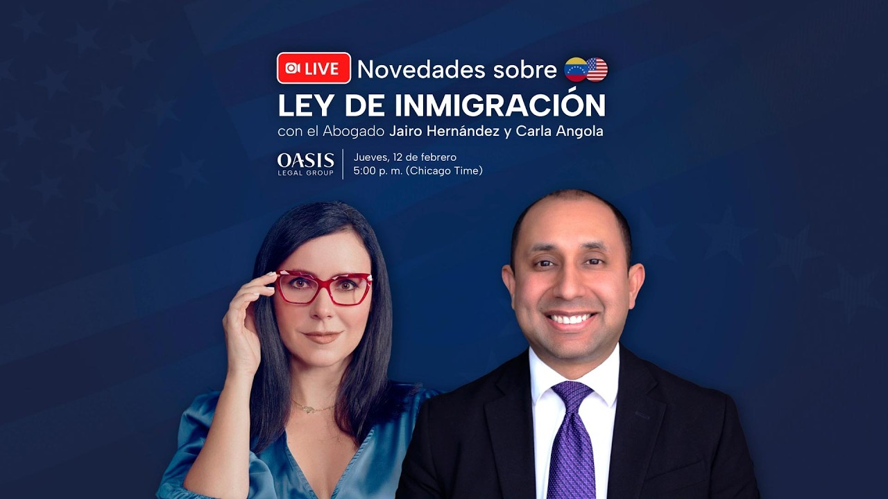 NOVEDADES SOBRE INMIGRACIÓN - LIVE CON CARLA ANGOLA