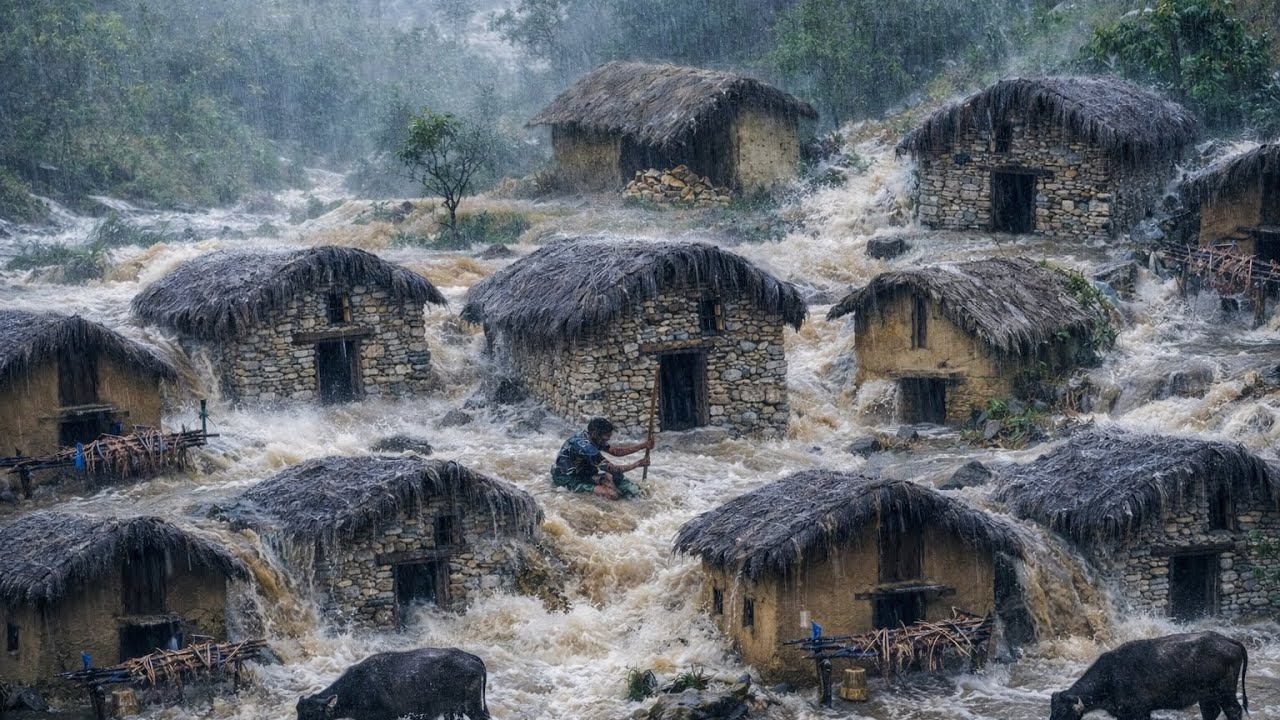 How people live without modern comforts/ Remote village life of nepal / daily nepali village life 