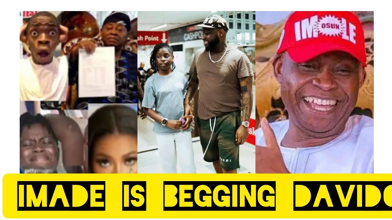 IMADE is begging davido 🙏 to forgive her mum I know that's my mum bad thing to you please davido for