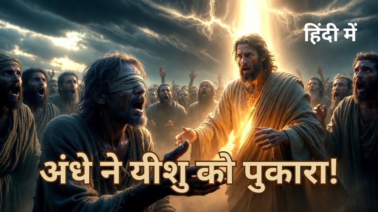 एक अंधा भिखारी जिसने यीशु की आवाज़ को पहचान लिया | Bartimaeus Bible Story