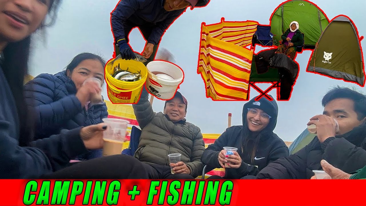 CAMPING + SEA FISHING UK | DID WE CATCH ANY FISH ?