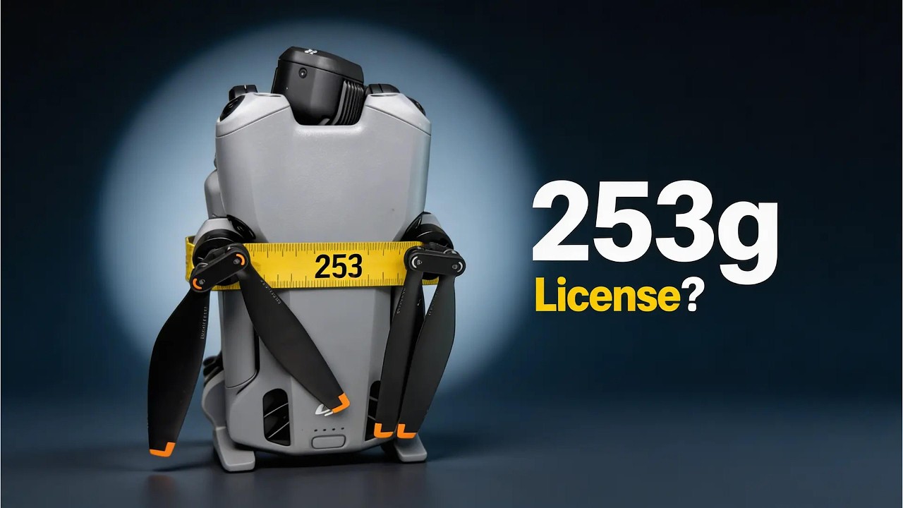 DJI Mini 5 Pro 253g Weight Test + How I Passed the Canadian Basic Drone Exam