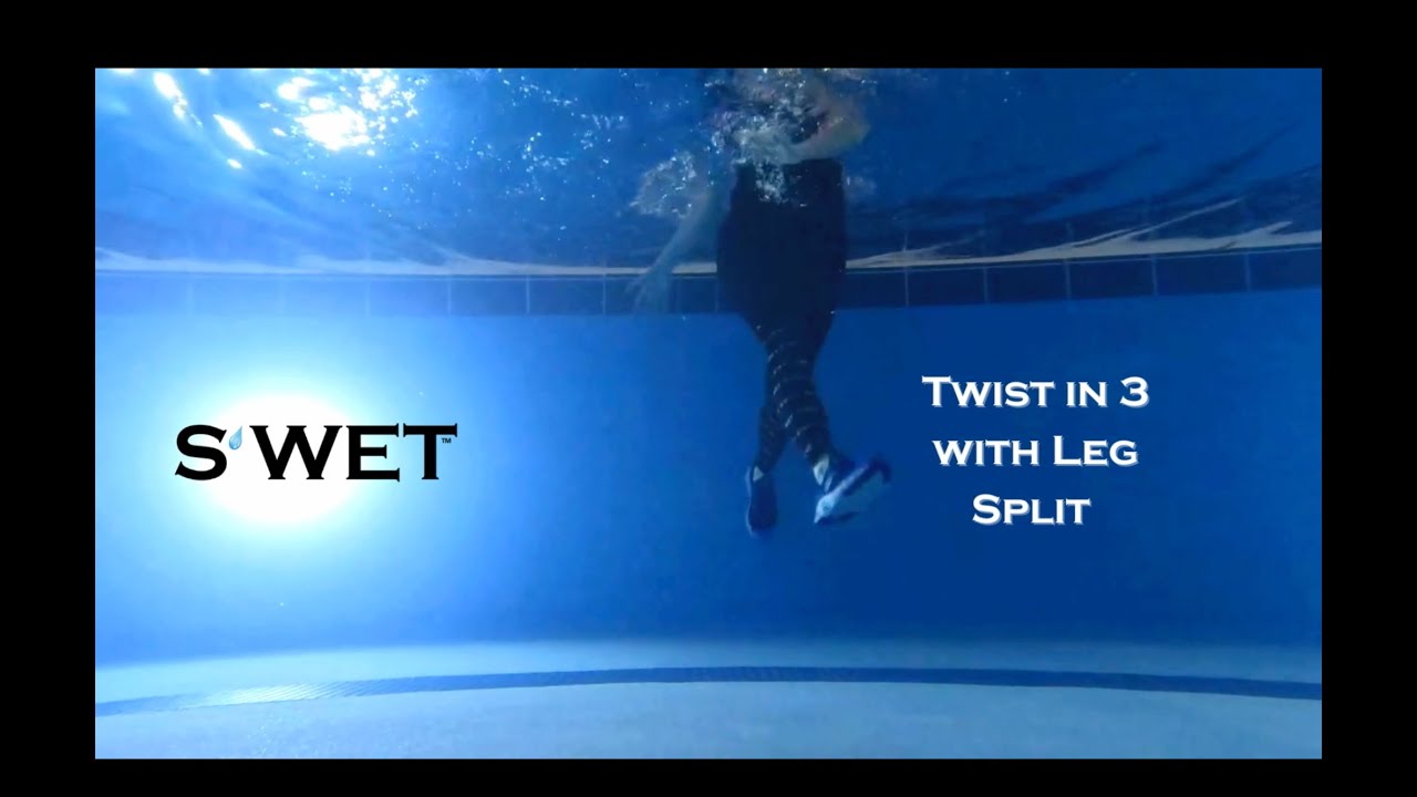 S'WET™ Twist in 3 with Leg Split | Dynamic Aqua Fitness Move!
