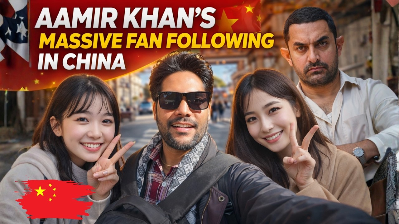 Aamir Khan’s 🇨🇳 Massive Fan Following in China | China Youth Love Indian Movies and Songs ! 😍