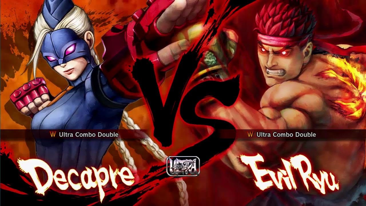 Ultra Street Fighter 4 - Decapre Vs Evil Ryu [Hardest]