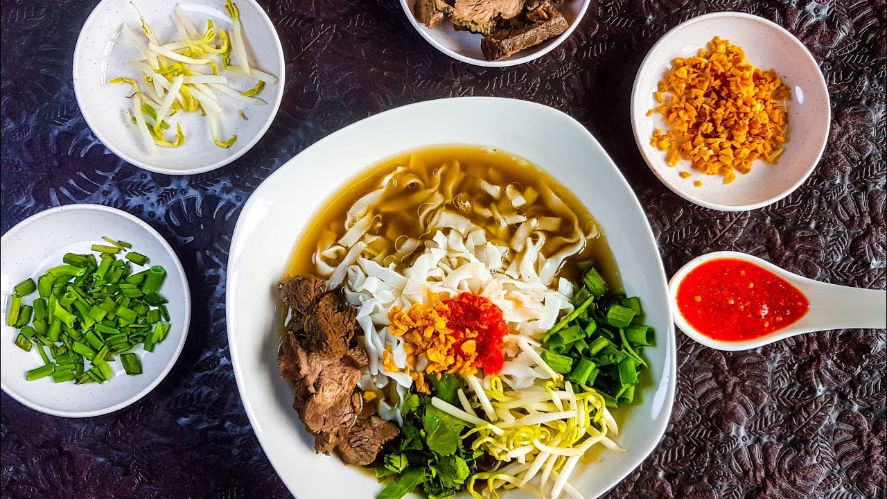 Resepi Mee Sup Daging Champa | Rasa Kuah Sup Yang Menyegarkan & Sangat Menyihatkan | Sesuai Utk Diet