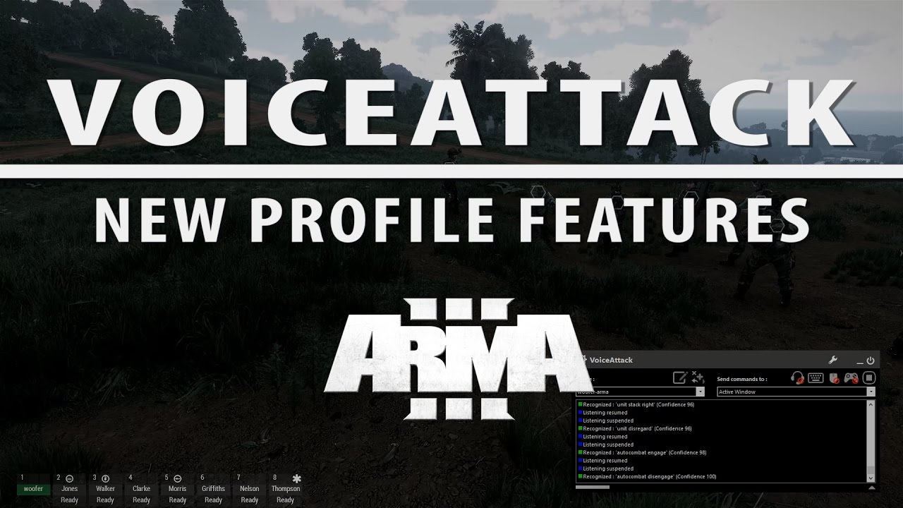Arma 3 VoiceAttack profile - some advanced features